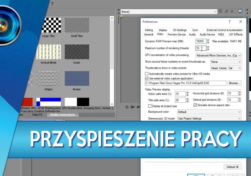 Jak przyspieszyć film w Sony Vegas 13 - proste kroki i porady