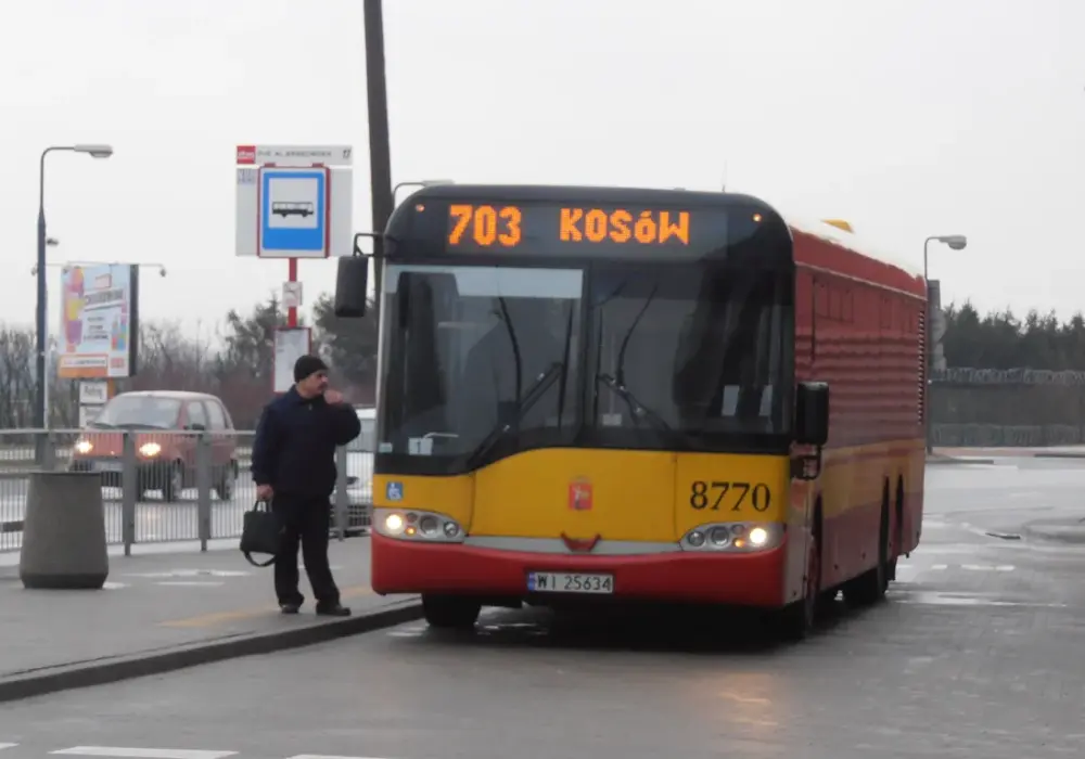 Dokładny rozkład jazdy linii 703 - sprawdź godziny kursów i przystanki
