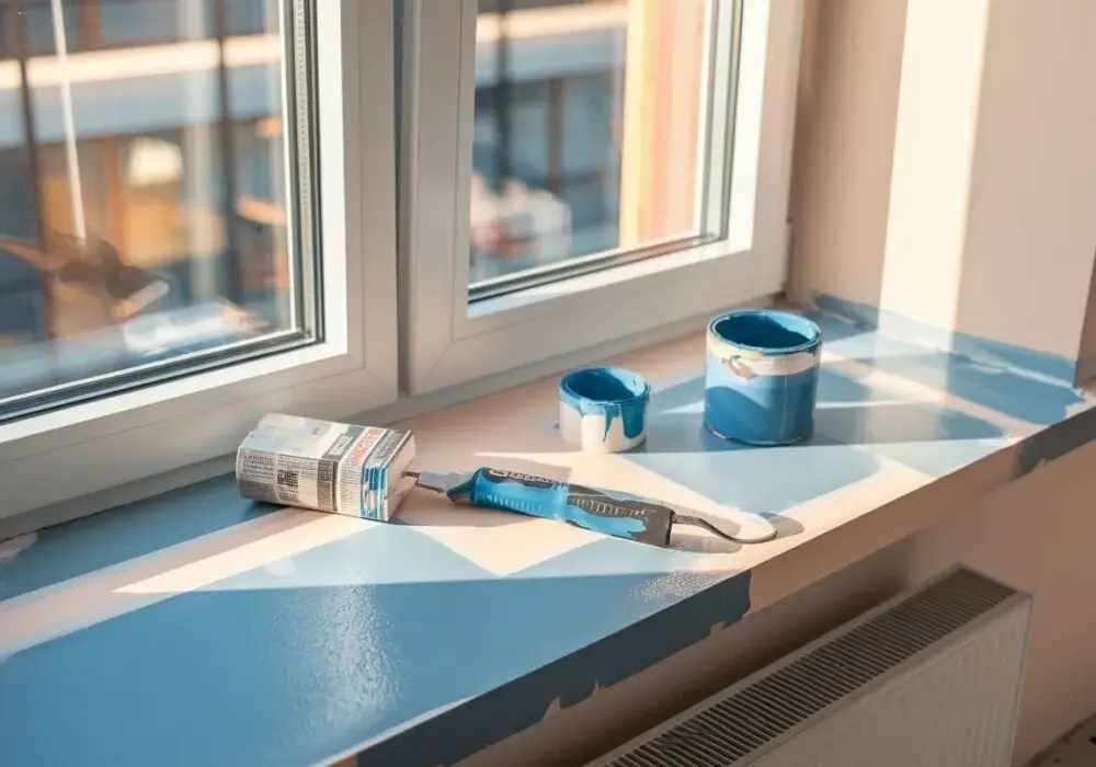 Jaką farbą pomalować parapet PCV, by uniknąć problemów z malowaniem?