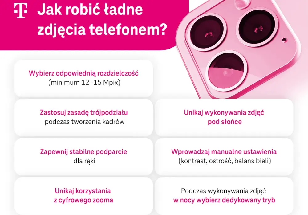 Jak robić lepsze zdjęcia telefonem - praktyczny poradnik
