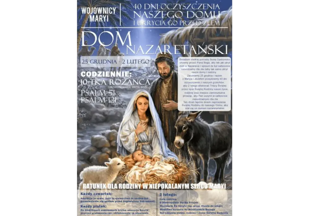 Zawierzenie Świętej Rodzinie - Modlitwa, która zmienia dom