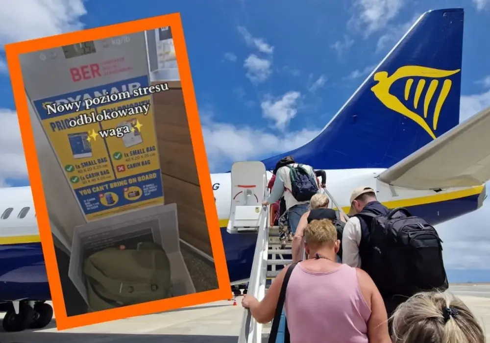 Ryanair: Czy bagaż podręczny jest ważony? Sprawdź zasady