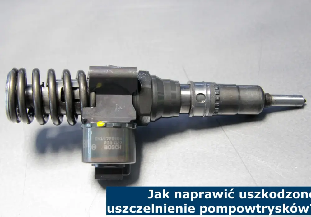 Uszczelniacze pompowtryskiwaczy: Objawy, przyczyny i jak to naprawić?