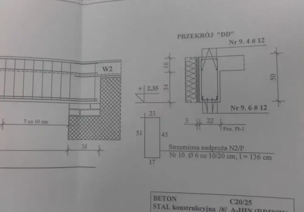 Zbrojenie nadproża 5 m - jak uniknąć błędów w projekcie?