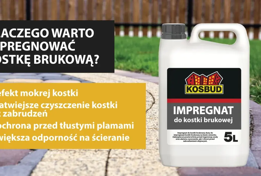 Impregnaty do kostki brukowej ranking - Jaki wybrać?