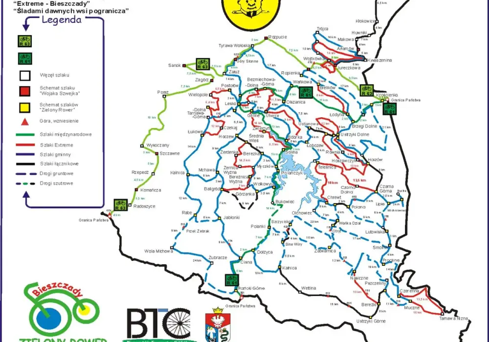 Trasy rowerowe Bieszczady - odkryj najpiękniejsze szlaki i trasy
