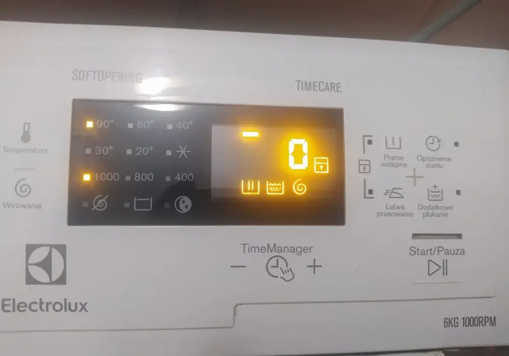Symbole na pralce Electrolux: Twój przewodnik po ikonach