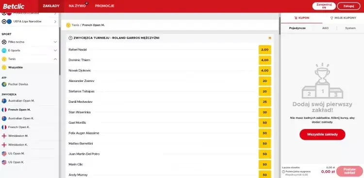 Statystyki tenisowe: Kluczowe dane, które pomogą Ci wygrać w zakładach