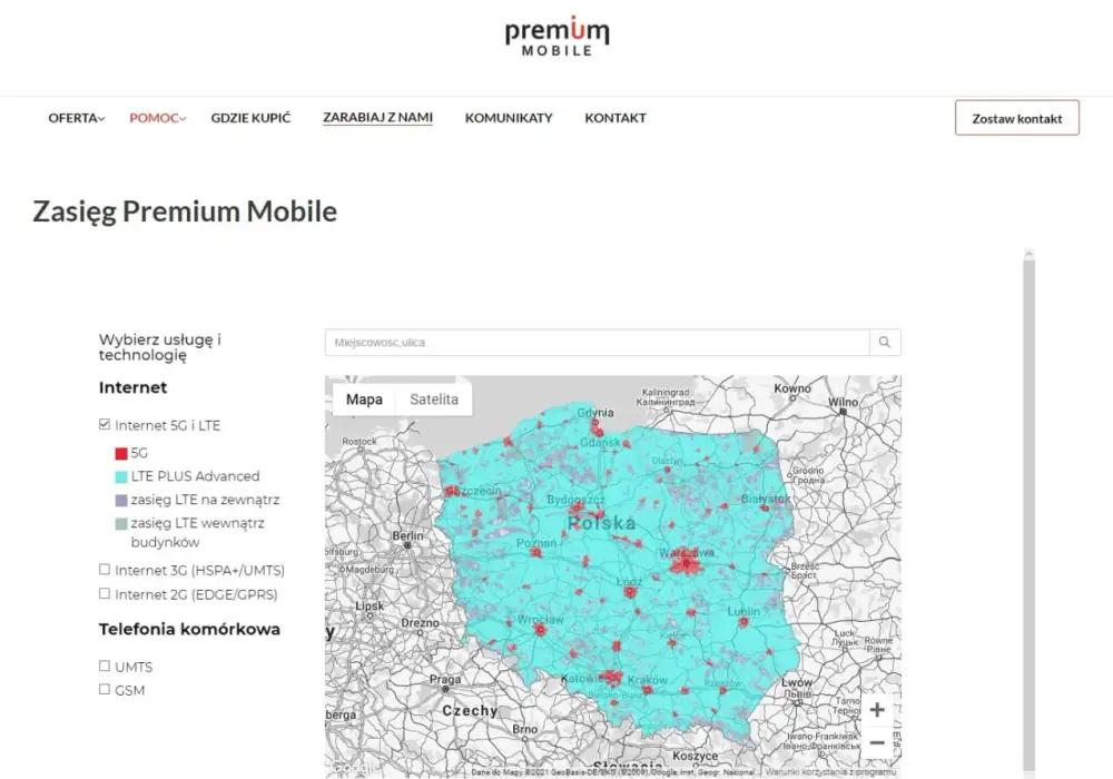 Premium Mobile jaka sieć? Sprawdź zasięg i jakość usług w Polsce