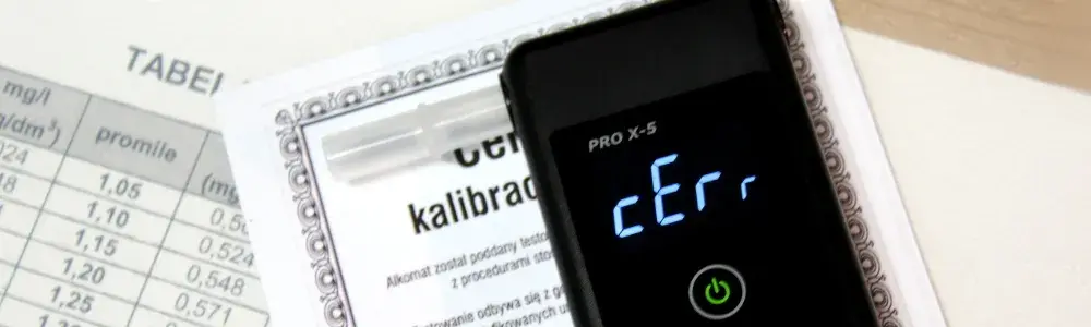 Jak odblokować alkomat PRO X-5 i uniknąć kosztownej kalibracji