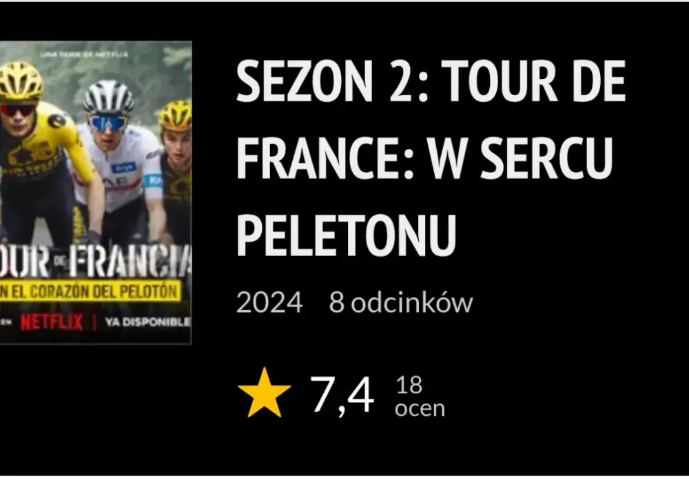 Tour de France: W Sercu Peletonu - recenzja serialu z mojej perspektywy