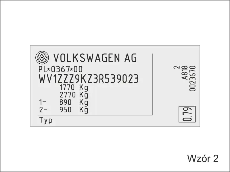 Gdzie jest tabliczka znamionowa VW i co zawiera? Kompletny poradnik
