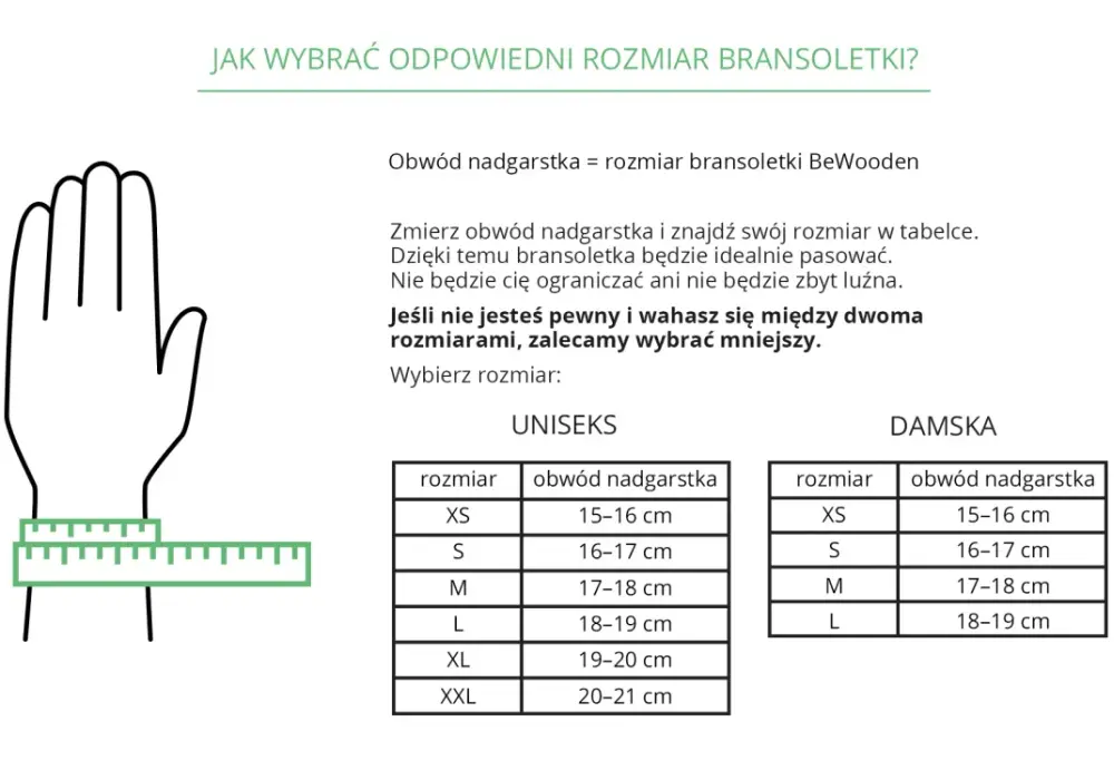 Rozmiar bransoletki 19 ile to cm - jak dobrać idealny rozmiar?