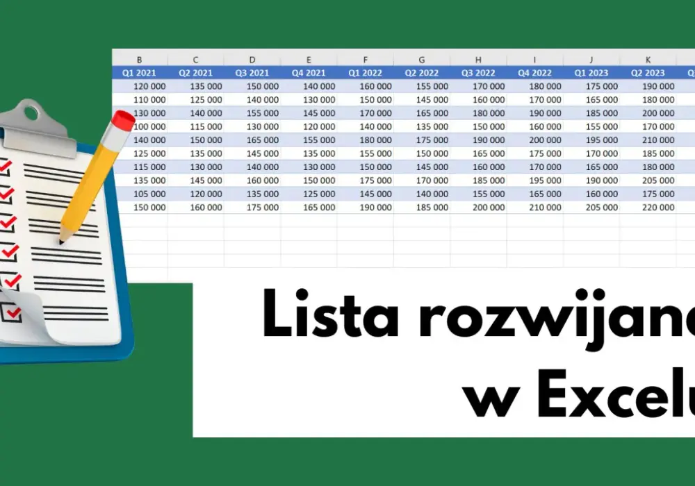 Excel: jak zrobić listę rozwijaną - prosty poradnik krok po kroku