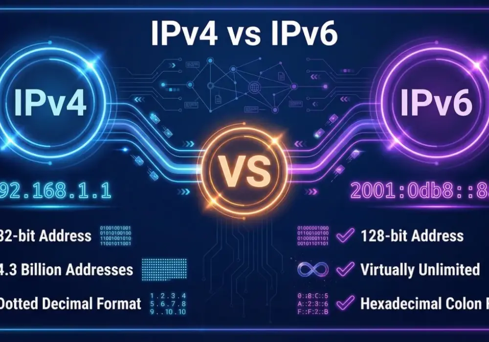 Adres IP - Co to jest i jak działa? IPv4, IPv6, publiczny, prywatny