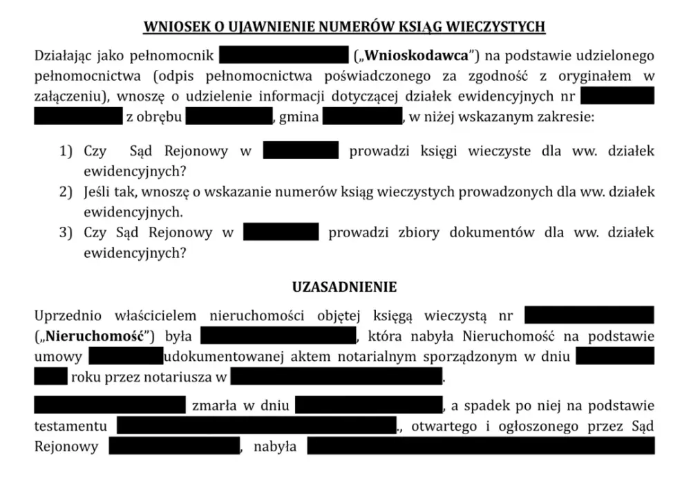 Numer księgi wieczystej: Komu podać? Jak chronić dane?
