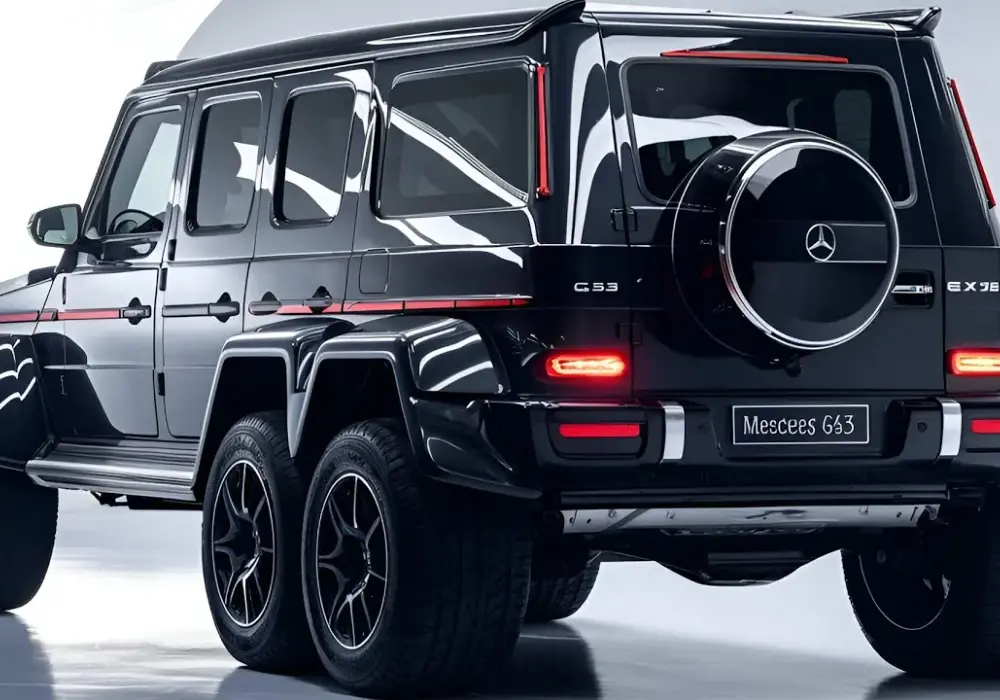 G Class Mercedes 6x6 - niesamowite osiągi i luksus w terenie