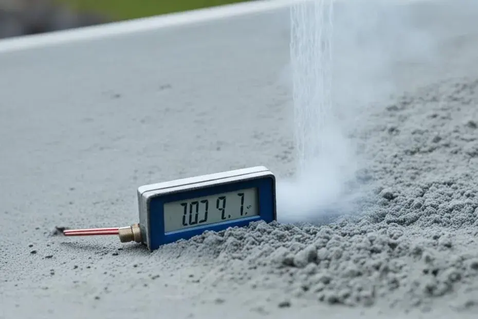 Do jakiej temperatury można lać beton, by zapewnić jego trwałość?