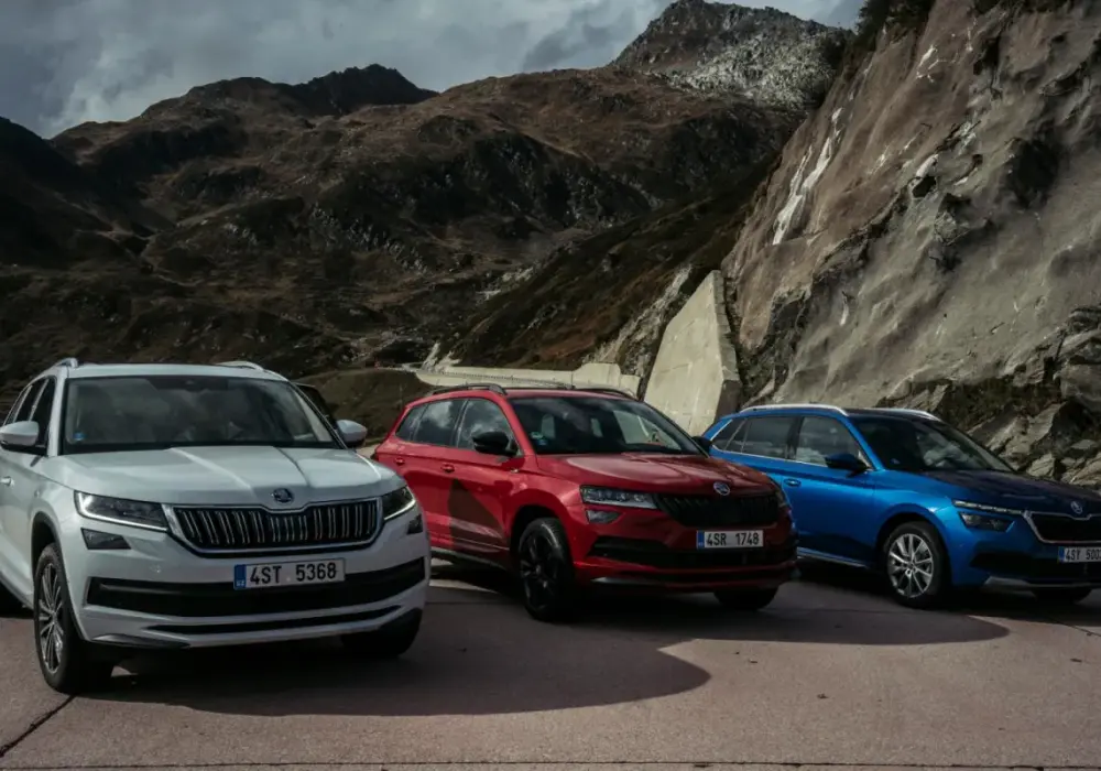 SUV Škody - Który wybrać? Porównanie Kamiq, Karoq, Kodiaq, Elroq