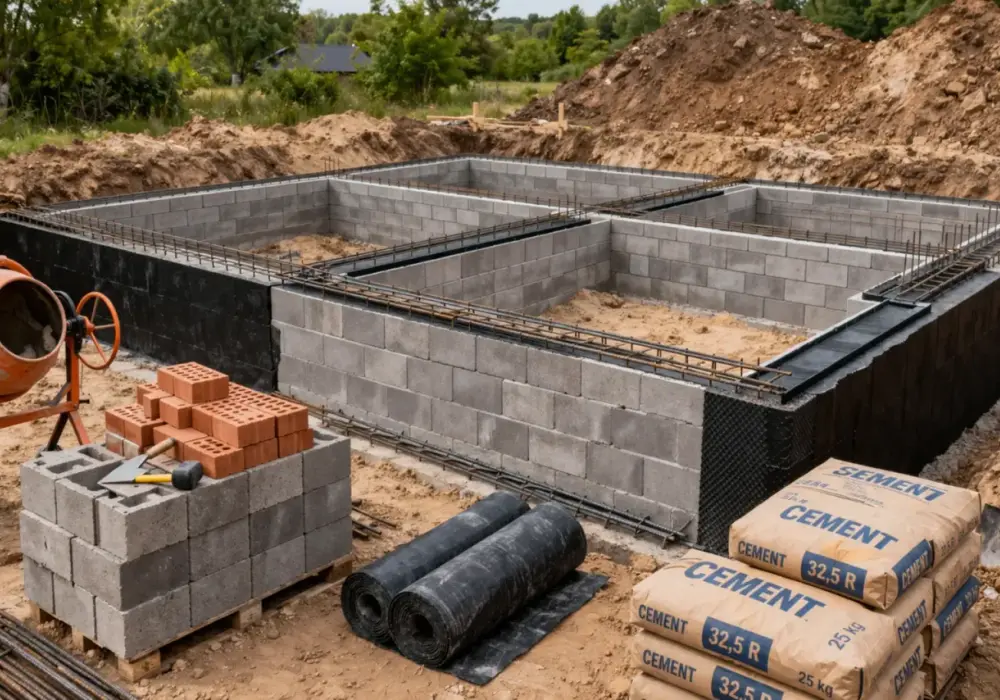 Fundament z bloczków betonowych - Jak zbudować solidnie i tanio?