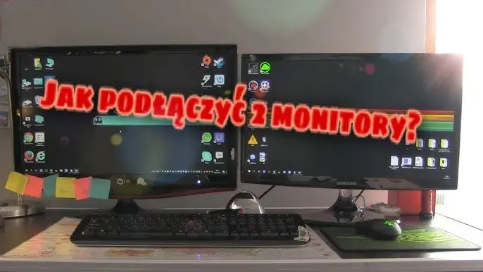 Jak podłączyć dwa monitory do komputera - uniknij problemów z konfiguracją