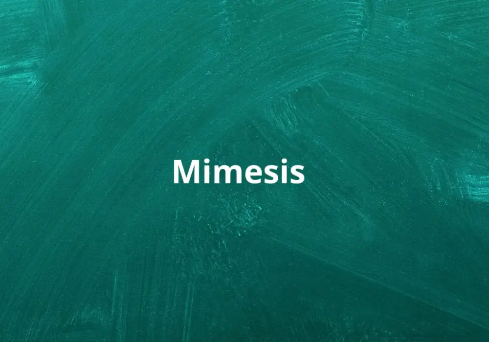 Mimesis w teatrze - Sztuka nie kopiuje, lecz tworzy sens