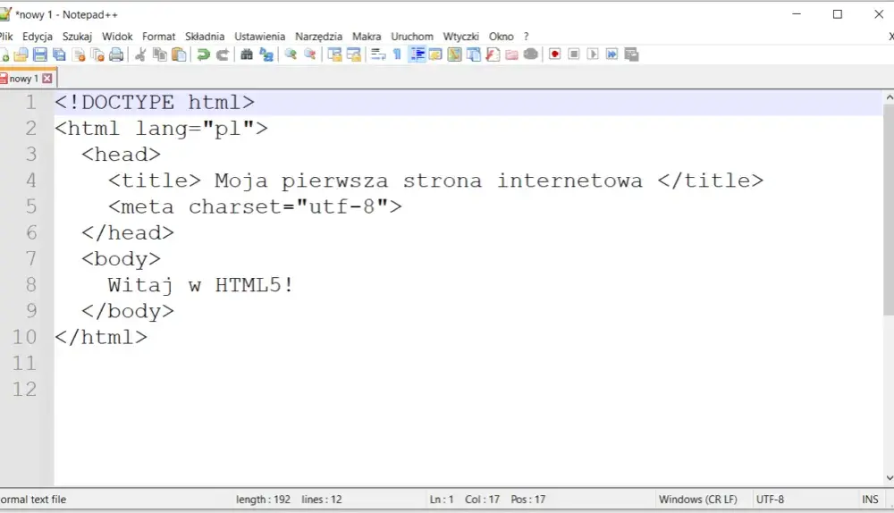 Jak zrobić stronę html w notatniku – proste kroki dla początkujących