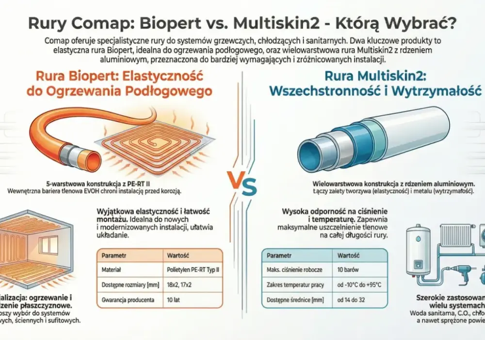 Podłogówka: 16 mm to standard? Wybierz średnicę rur jak ekspert!