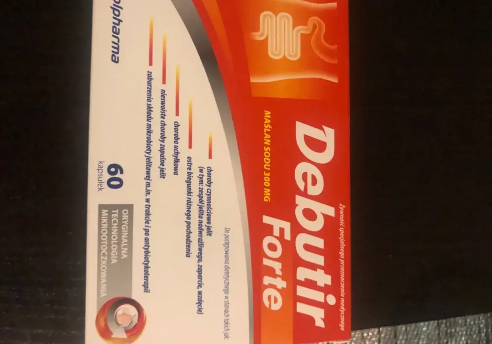 Debutir Forte na jelita - Czy to lek na ból brzucha i wzdęcia?