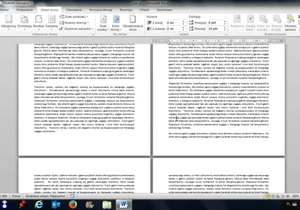 Jak usunąć podział sekcji w Word i poprawić formatowanie dokumentu