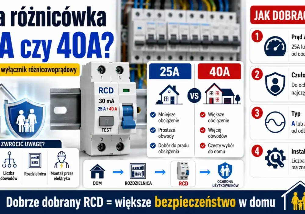 Wyłącznik różnicowoprądowy w domu - jaki typ wybrać?