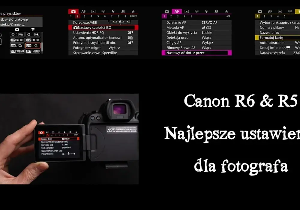 Jak dobrze ustawić aparat Canon i uniknąć błędów w fotografii – praktyczne porady