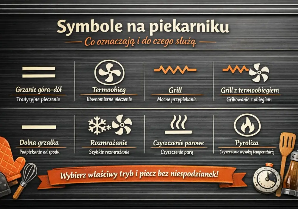 Symbole na piekarniku: Przewodnik po funkcjach i ustawieniach