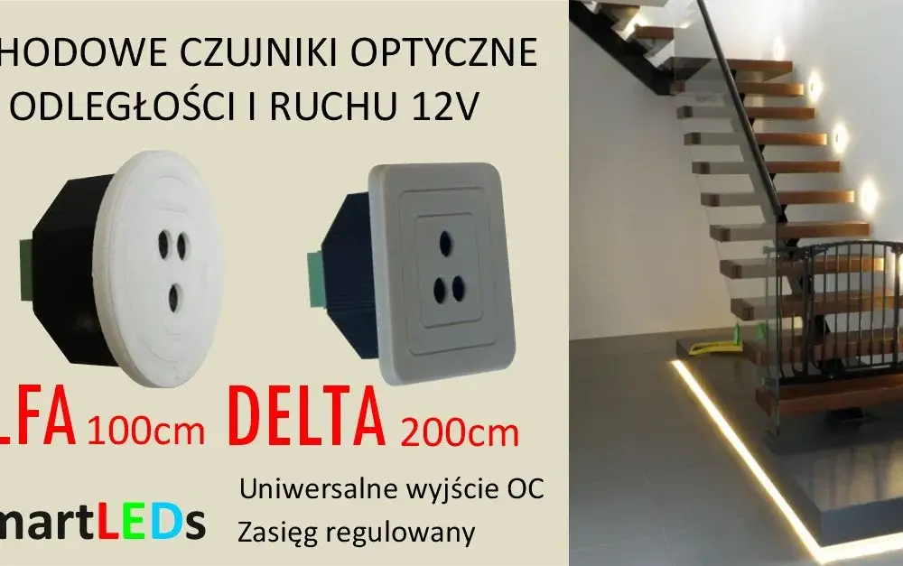 Jaki czujnik ruchu na schody? Wybierz najlepszy i oszczędzaj