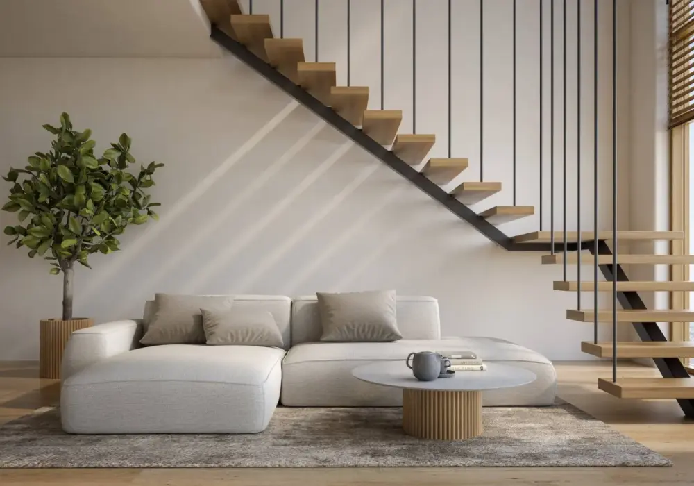 Nowoczesne schody w salonie: inspiracje, trendy i praktyczny przewodnik