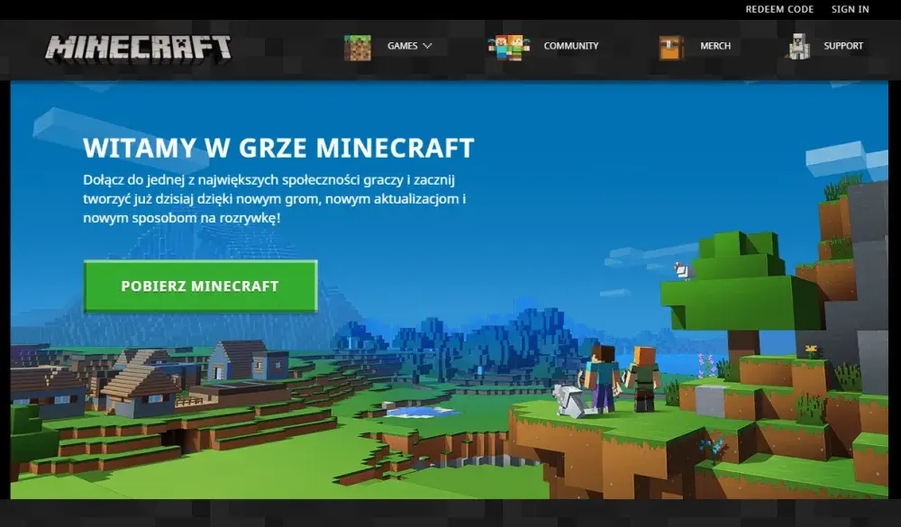 Jak pobrać Minecraft za darmo po polsku i cieszyć się grą bez kosztów