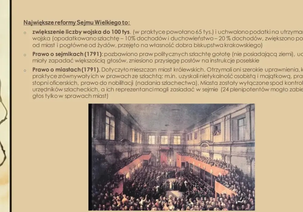Sejm wielki co to? Kluczowe fakty i znaczenie w historii Polski