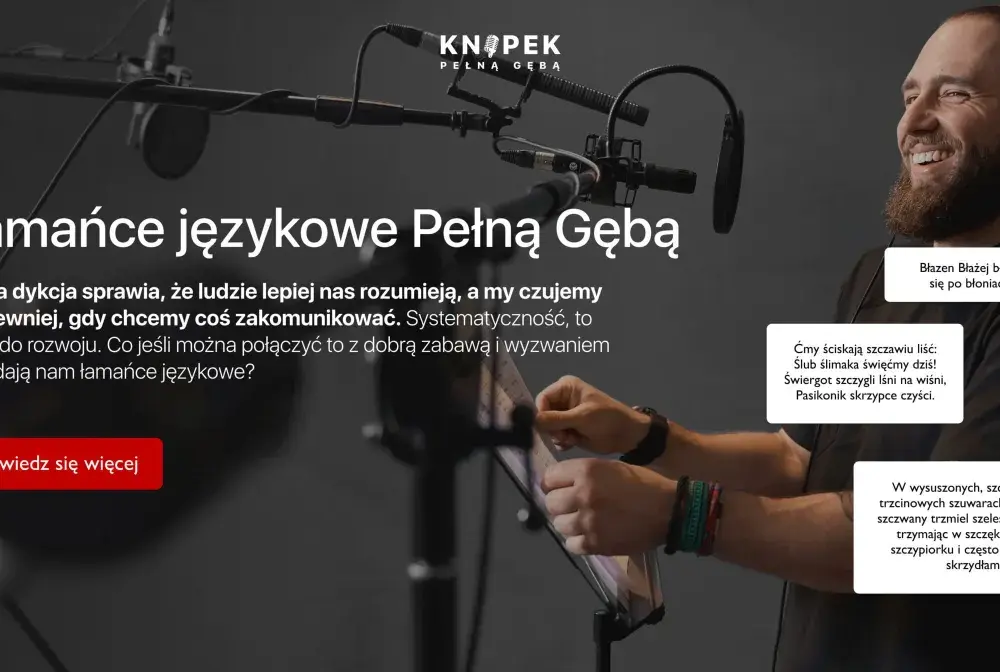 Cepka i Drepka - łamaniec językowy, który uczy dykcji