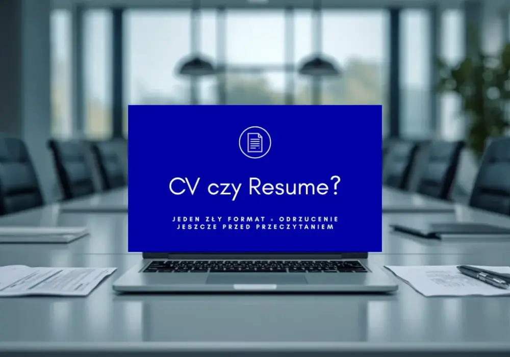 CV a Resume - Błąd kosztuje pracę? Poznaj różnice