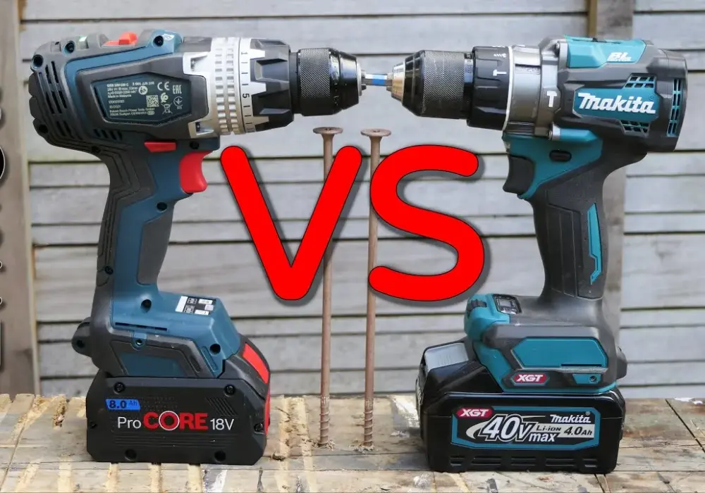Bosch czy Makita? Porównanie wiertarek i wybór dla Ciebie