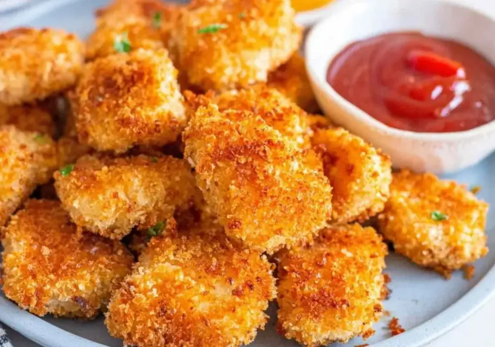 Nuggetsy z airfryer - chrupiące i soczyste. Jak je zrobić?