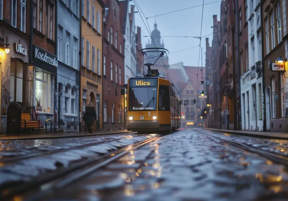 Dojazd i lokalizacja ul. Kołobrzeskiej 77 w Gdańsku