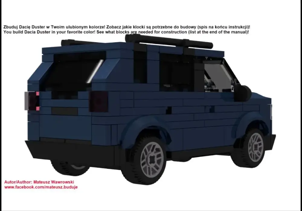 Jak zbudować samochód z Lego - prosta instrukcja krok po kroku