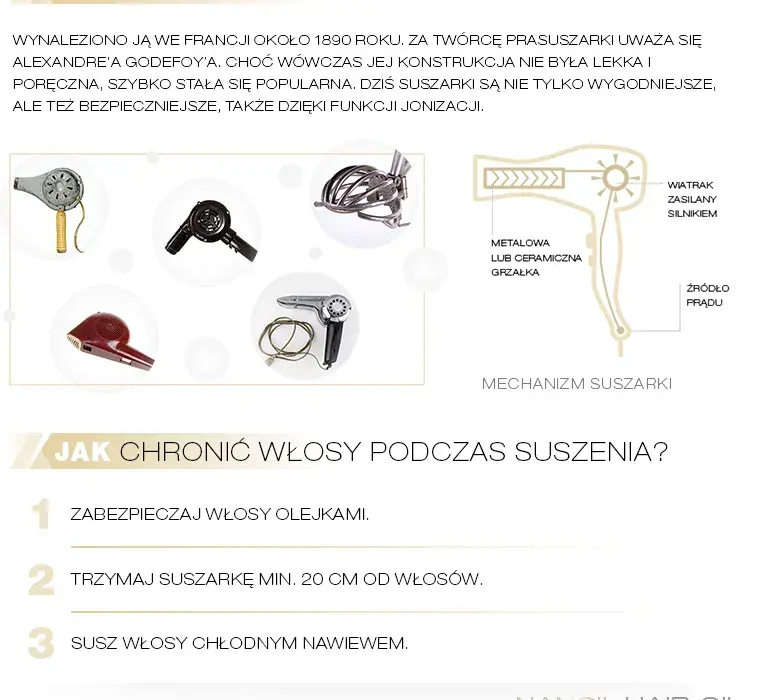 Kto wynalazł suszarkę do włosów? Niezwykła historia innowacji