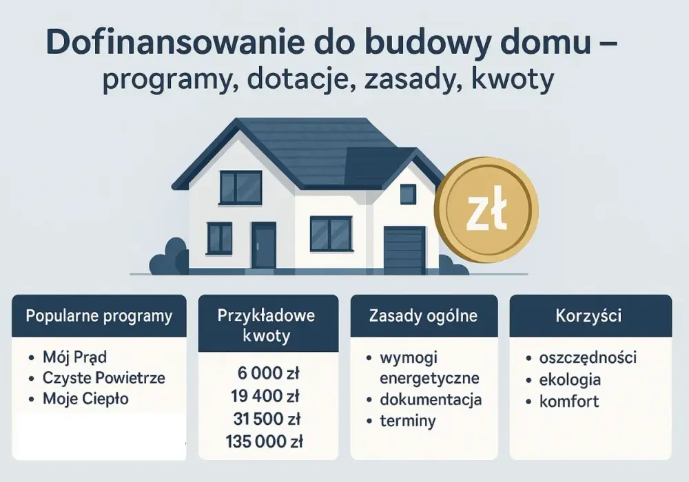 Dofinansowanie budowy domu - Co działa, a co nie?
