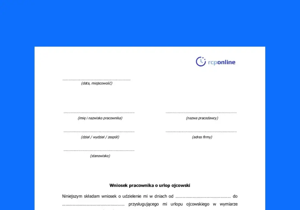 Urlop opiekuńczy - 5 dni wolnego? Zasady, wniosek, różnice