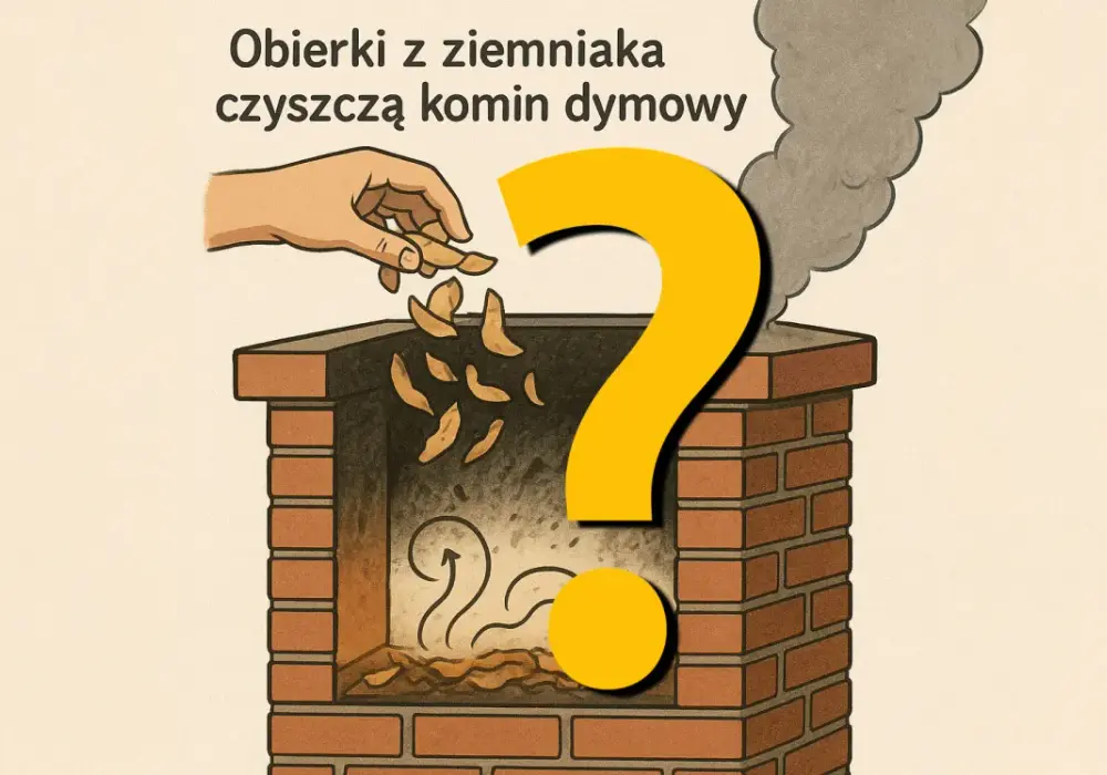 Czyszczenie komina obierkami ziemniaków - Mit czy zagrożenie?