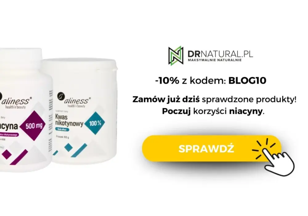 Niacynobaza - Niacynamid czy kwas nikotynowy? Sprawdź!
