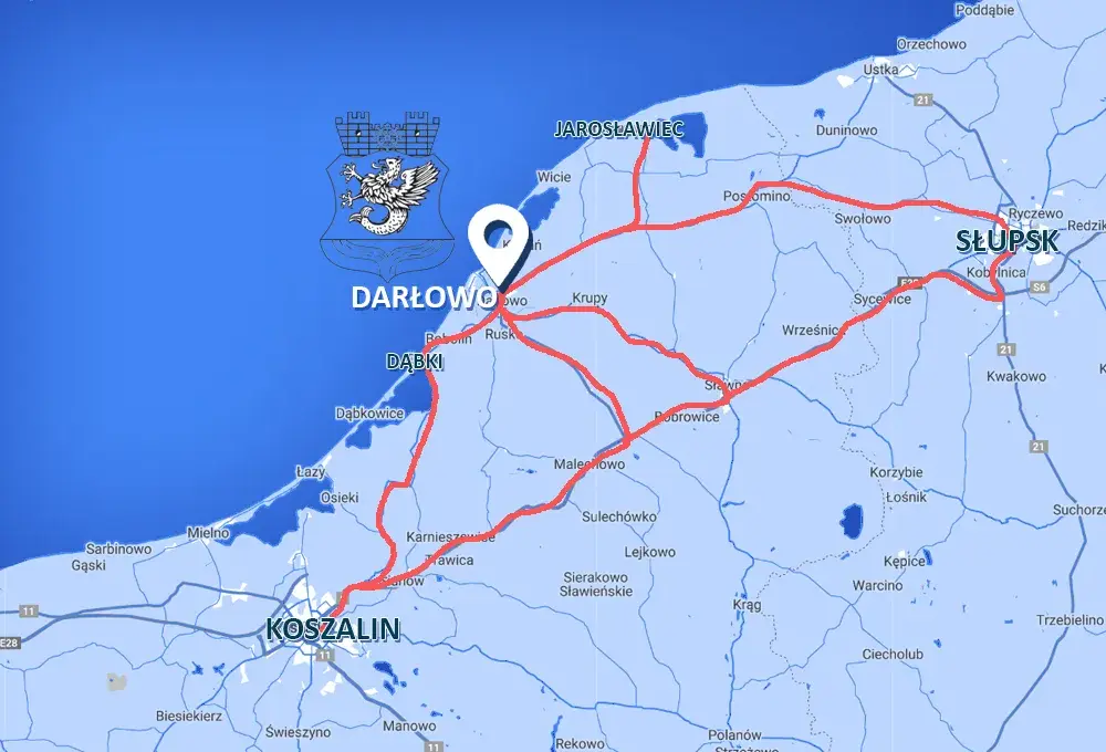Jak dojechać do Darłowa pociągiem - trasy, rozkłady i bilety w 2025