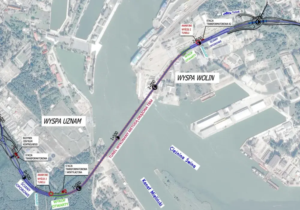 Tunel pod Świną - Jak zwiedzać Świnoujście bez promu?
